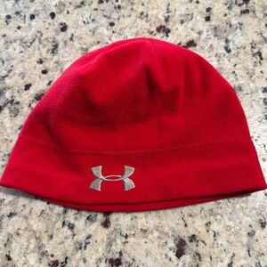 Men’s Under Armour Red Fleece Beanie